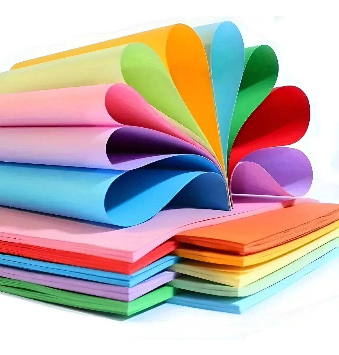 Tiri 100 Hojas De Colores Paquete Surtido Tamaño Carta A4 - Miniatura 5