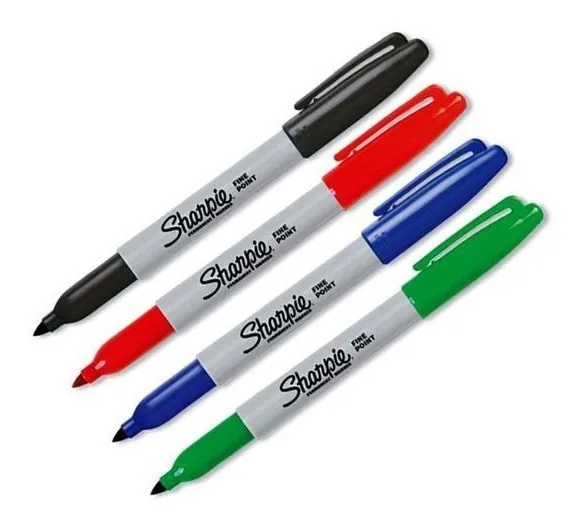 Marcadores Sharpie Permanente X4 Unidades Punta Fina - Miniatura 2